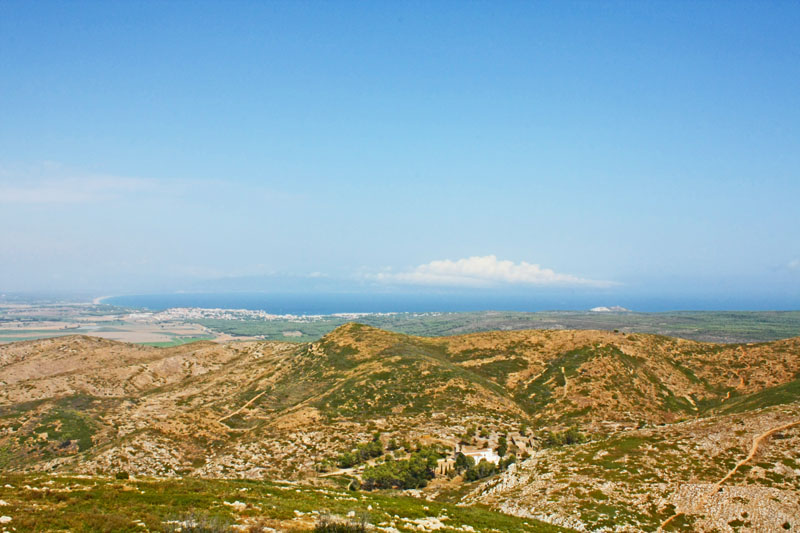 View From The Top Of The Mongri Castle