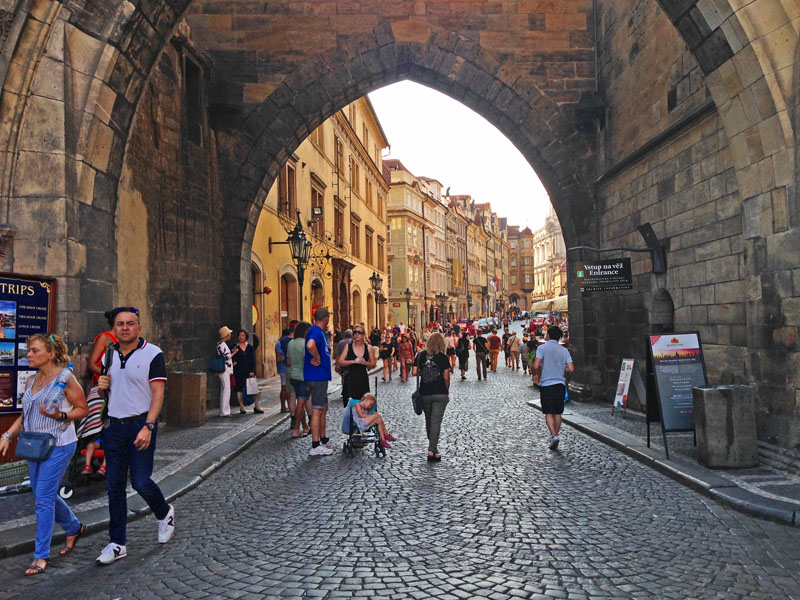 Charles Bridge Entrance Prague