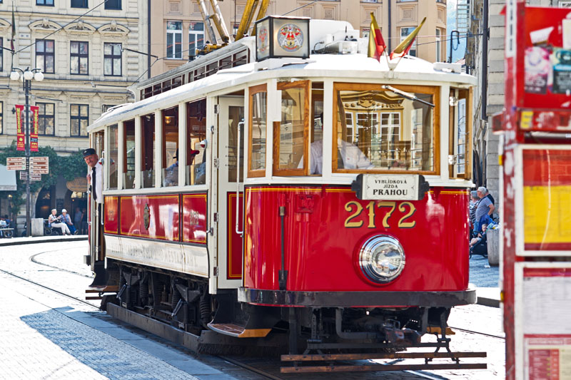 Old Style Tram Prague
