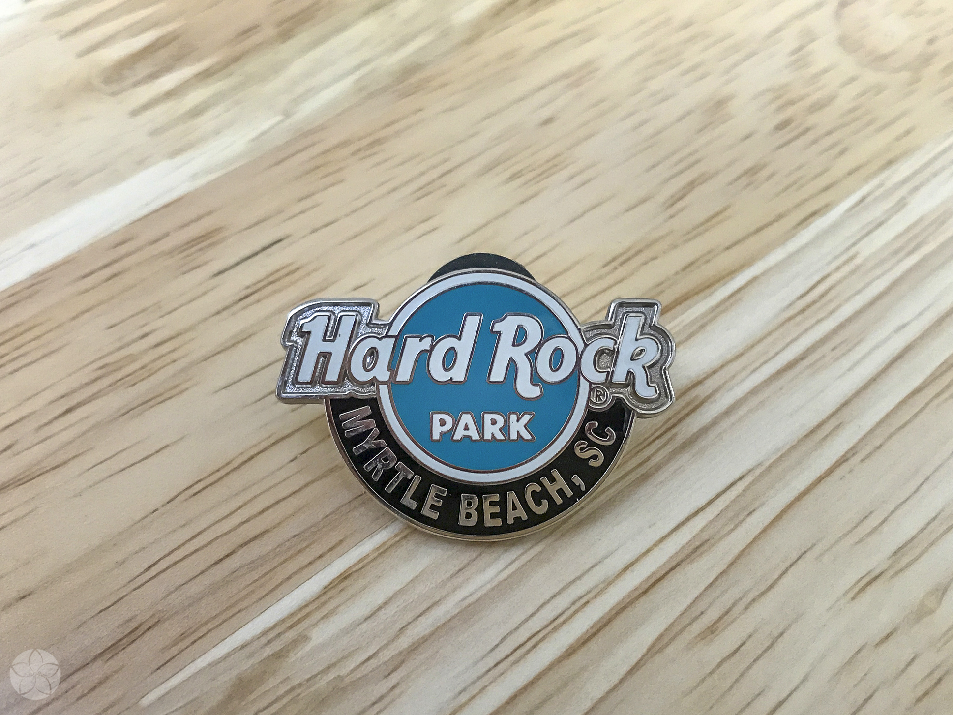 The Hard Rock Park Grand Opening Pin Badge