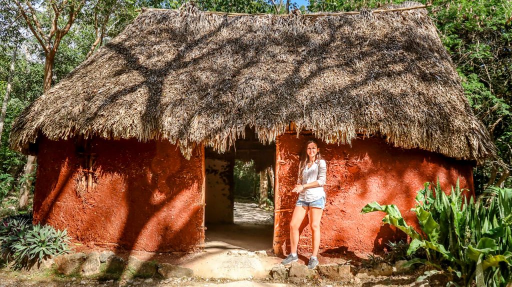 Mayan home in Mexico