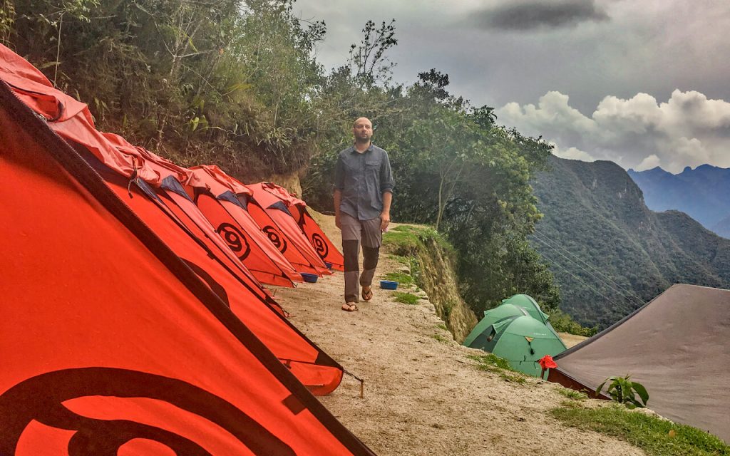 A home in a tent